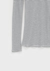 Of Stripe Long Sleeve Tee (30% Wool)
