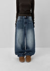 Waterv Washed Wide Denim Pants