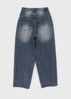 Waterv Washed Wide Denim Pants