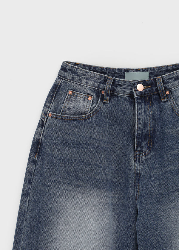 Waterv Washed Wide Denim Pants