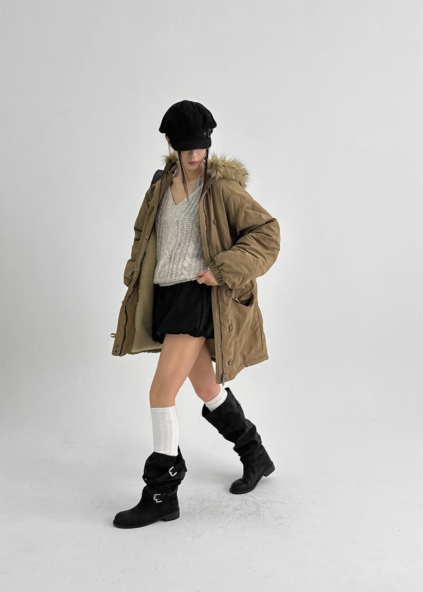 Homenua Banding Balloon Short Banding Pants