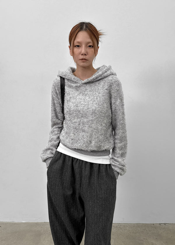 Arcady Wool Knit Hoodie