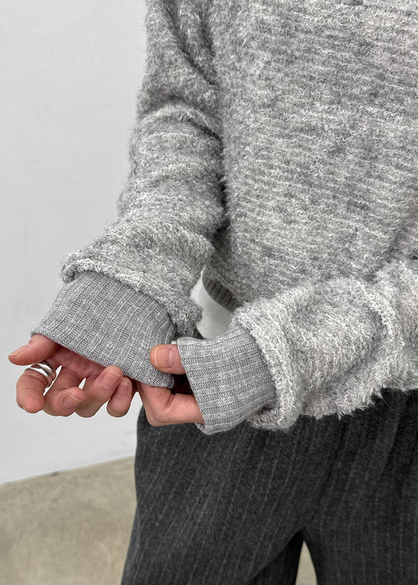 Arcady Wool Knit Hoodie