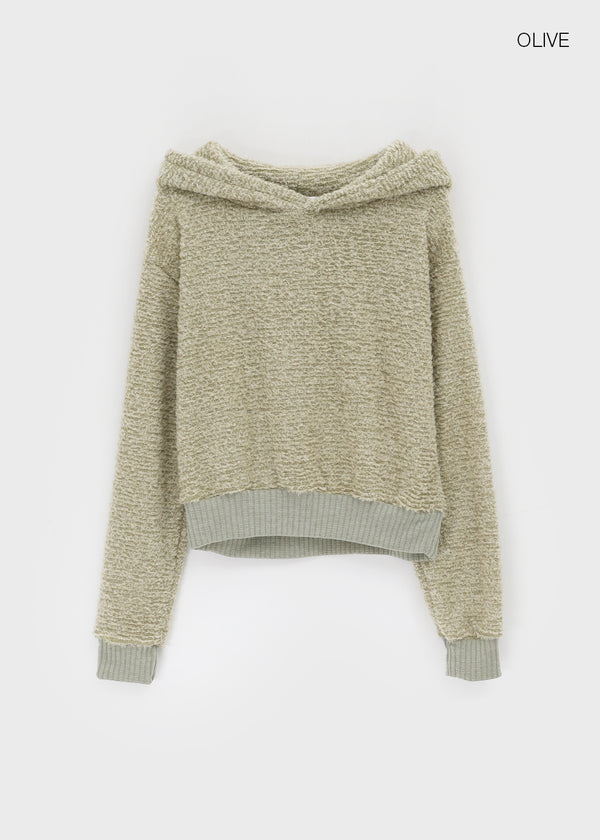 Arcady Wool Knit Hoodie