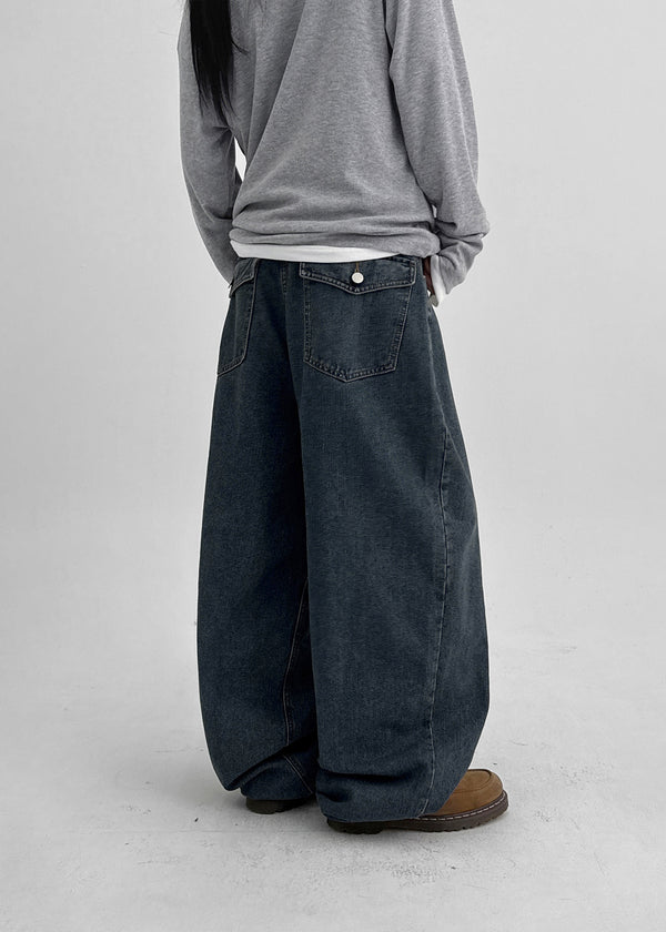 Living Wide Denim Pants