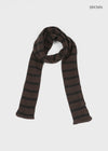 Two Leven Stripe Knit Muffler