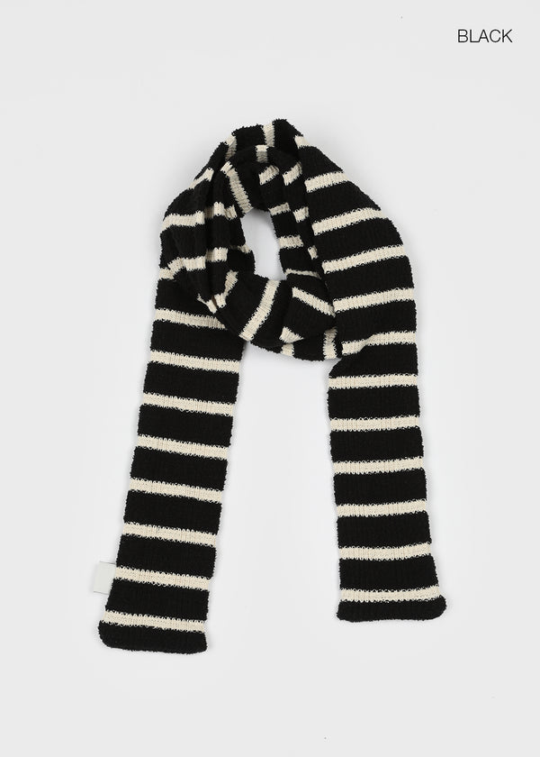 Two Leven Stripe Knit Muffler
