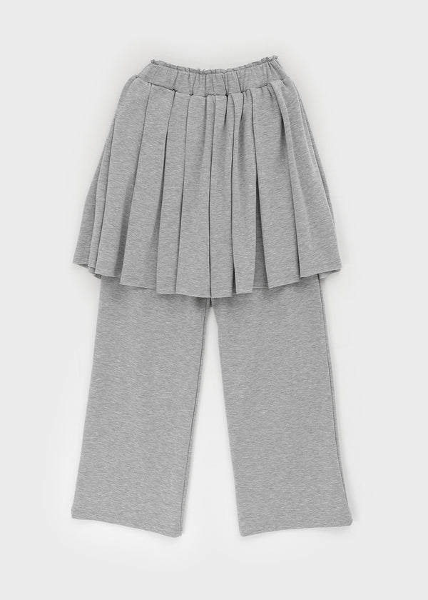 Benton Fleece Banding Skirt Pants