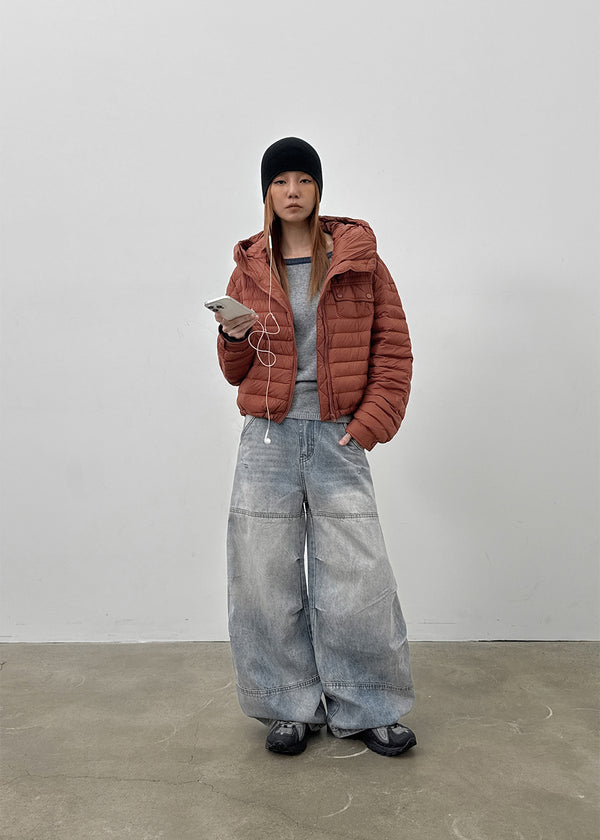 Cult Cut-out Balloon Denim Pants
