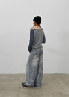 Cult Cut-out Balloon Denim Pants