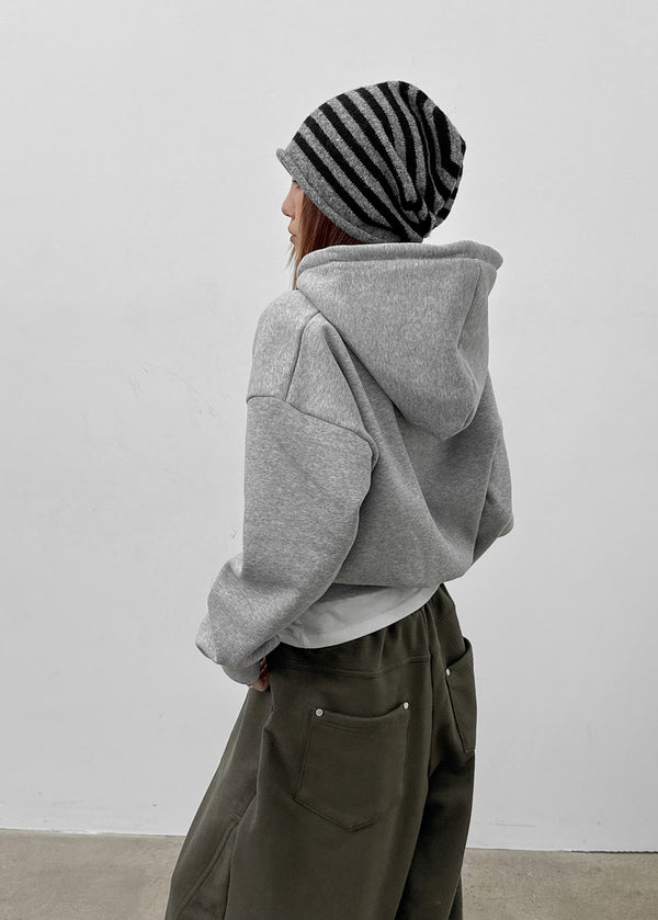 Laveni Fleece Hooded Zip-up