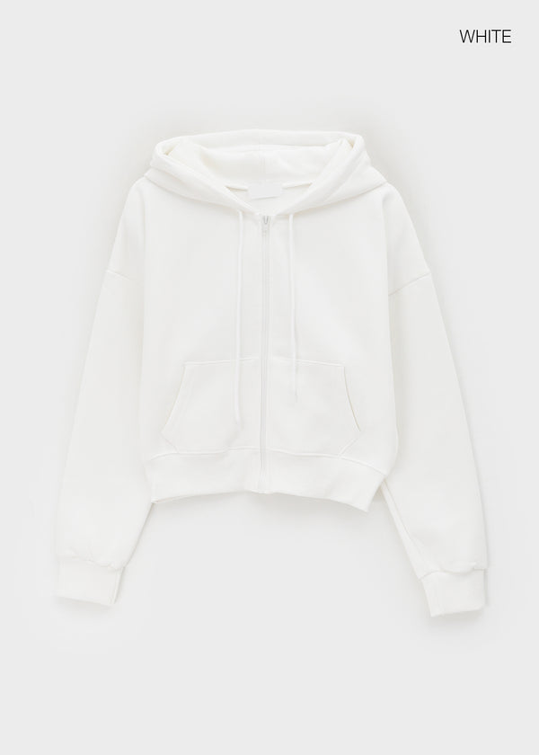 Laveni Fleece Hooded Zip-up