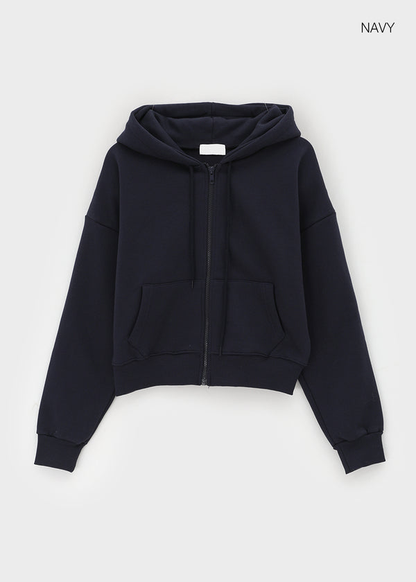 Laveni Fleece Hooded Zip-up