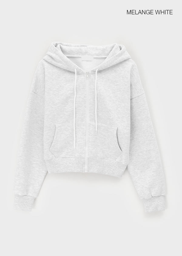 Laveni Fleece Hooded Zip-up