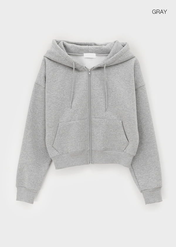 Laveni Fleece Hooded Zip-up