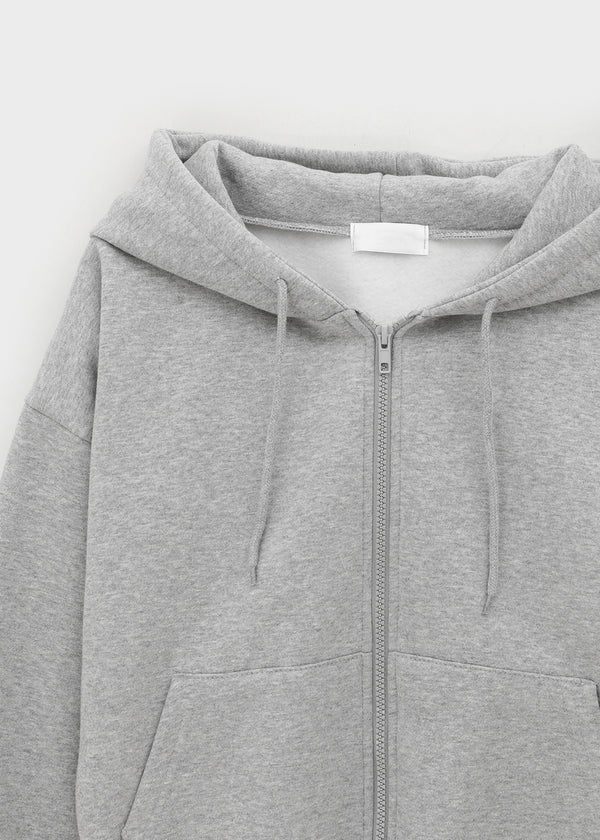 Laveni Fleece Hooded Zip-up