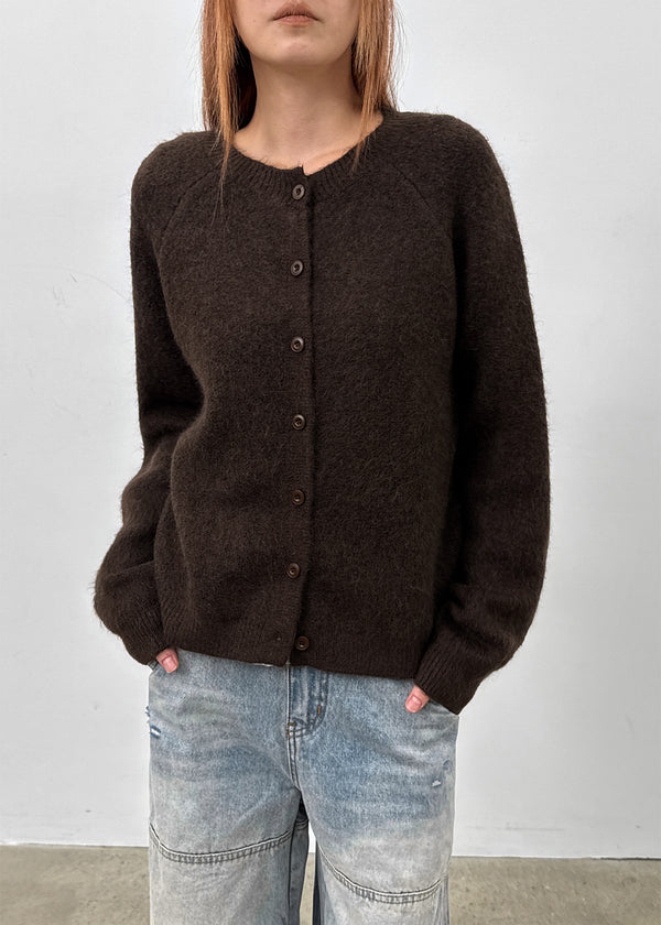 Ittu Angora Round Cardigan