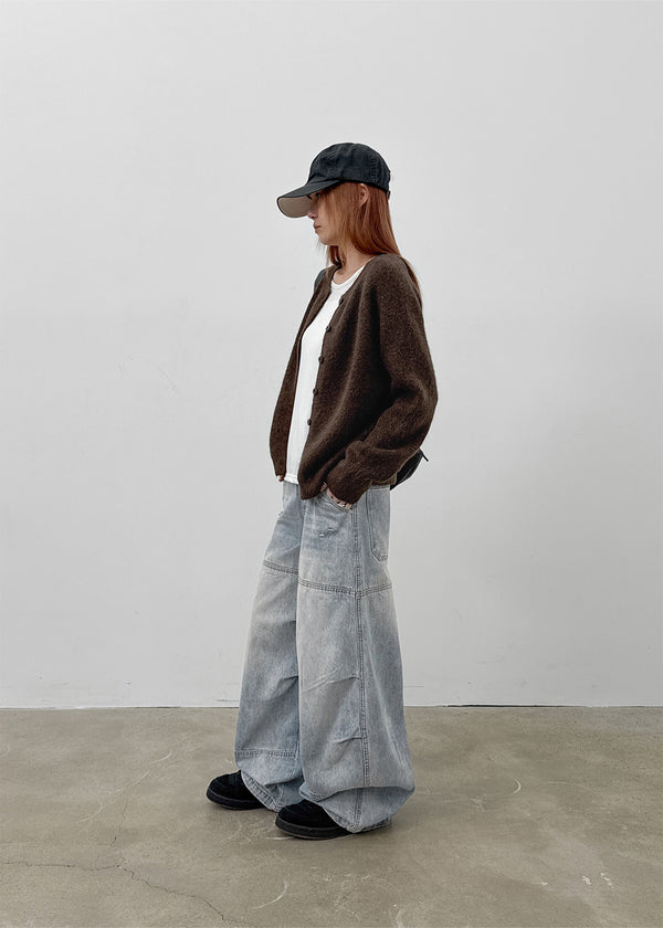 Cult Cut-out Balloon Denim Pants