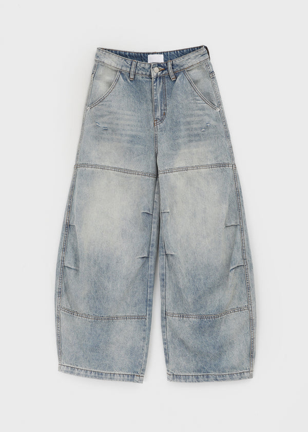 Cult Cut-out Balloon Denim Pants