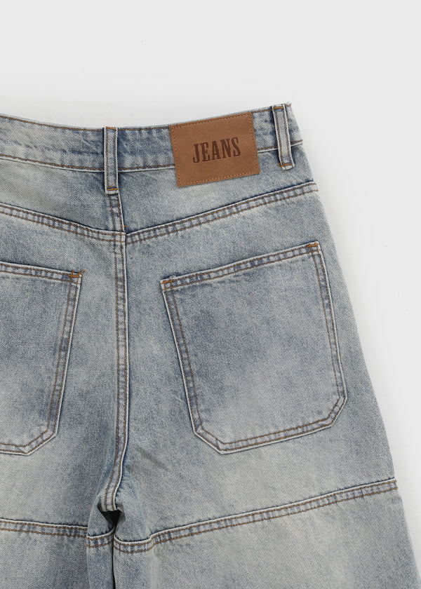 Cult Cut-out Balloon Denim Pants