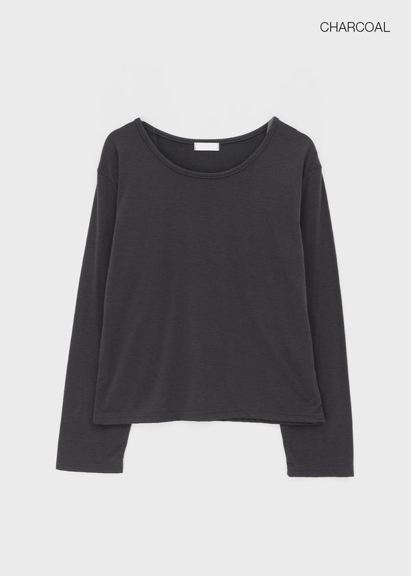 Poar Basic Fleece Long Sleeve T-shirt