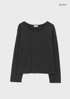 Poar Basic Fleece Long Sleeve T-shirt