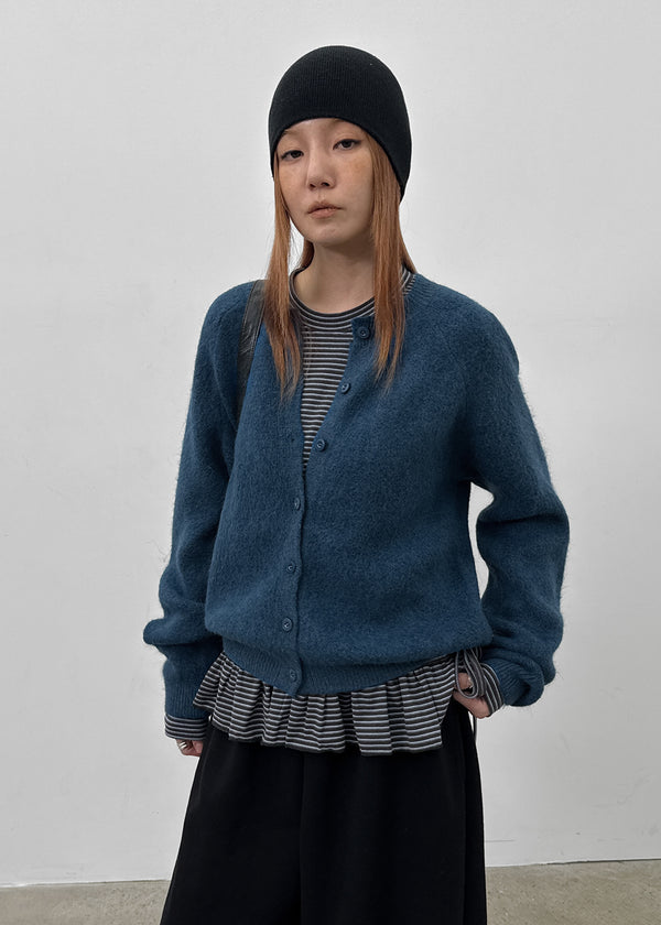 Ittu Angora Round Cardigan