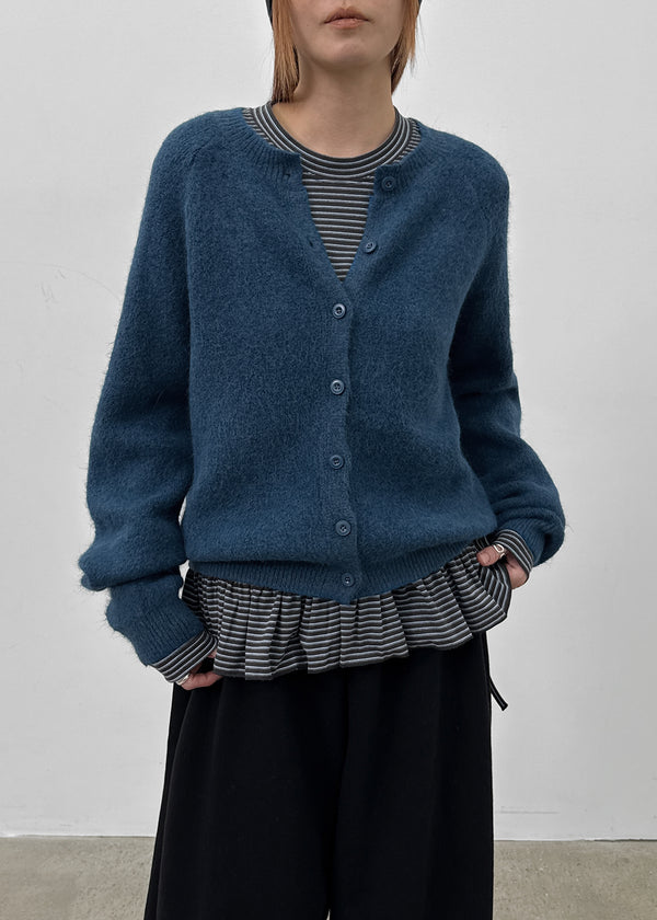 Ittu Angora Round Cardigan
