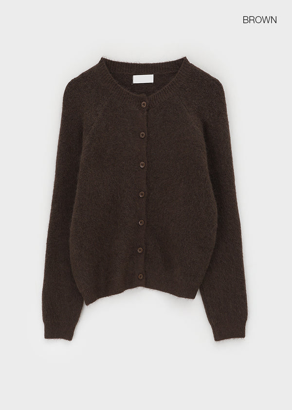 Ittu Angora Round Cardigan