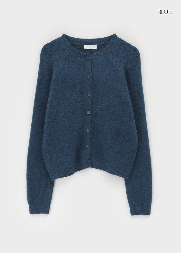 Ittu Angora Round Cardigan