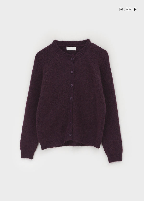 Ittu Angora Round Cardigan