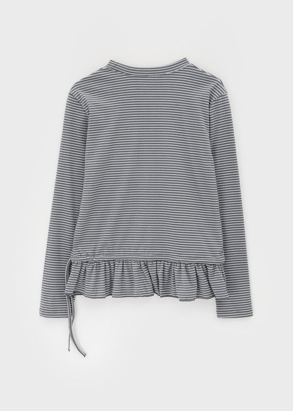 Furon Stripe Layered Long Sleeve T-shirt