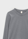 Furon Stripe Layered Long Sleeve T-shirt