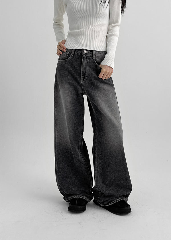 Maponing 宽松牛仔裤