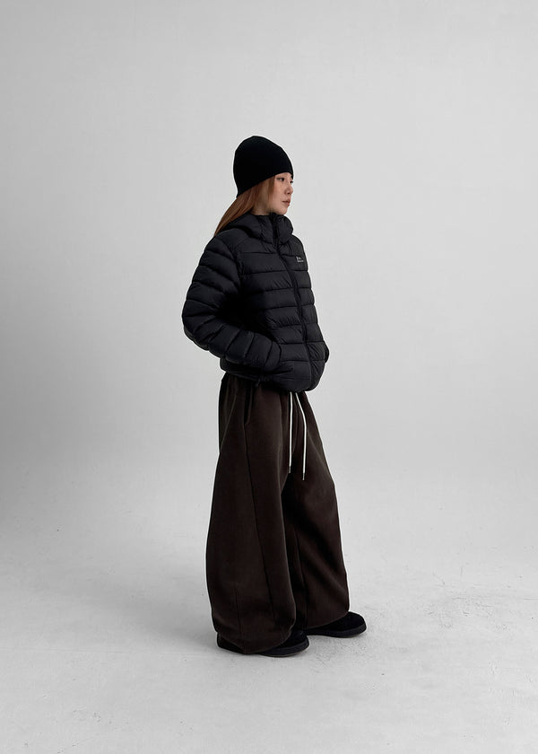 Tomin Double-sided Fleece Balloon Banding Pants