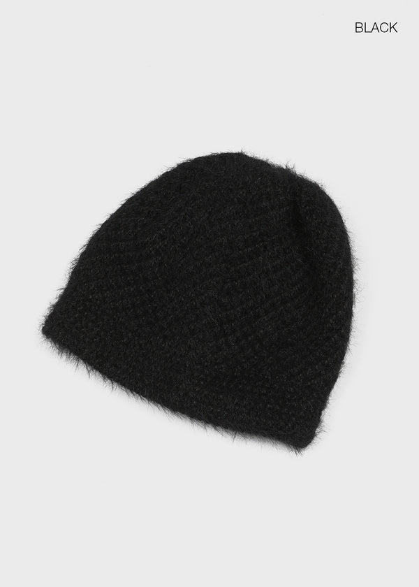 Lambton Soft Waffle Fur Beanie