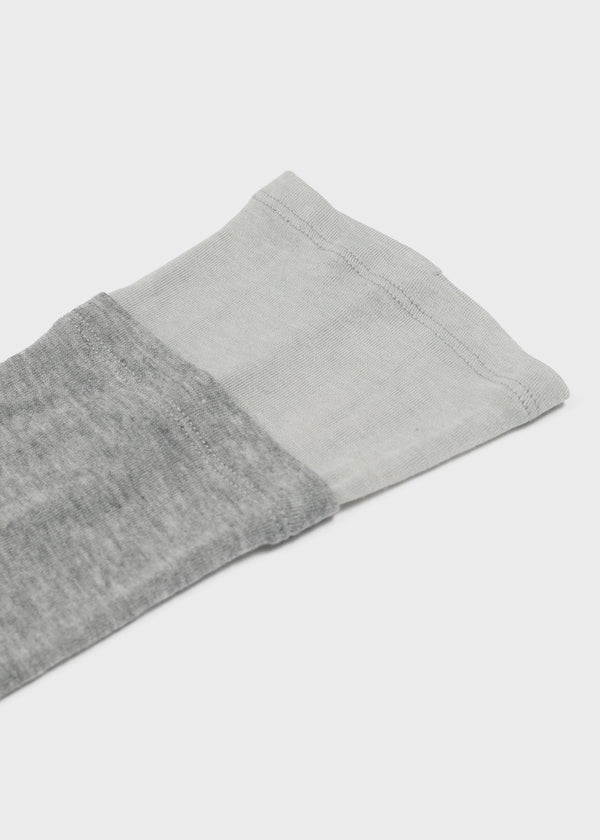 Romten Two-tone Layered Ring Leg Warmers