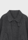 Melno Handmade Blouson Wool Jacket (70% Wool)
