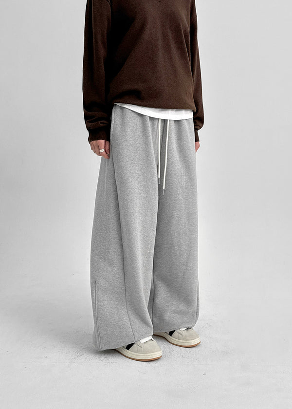 Tomin Double-sided Fleece Balloon Banding Pants