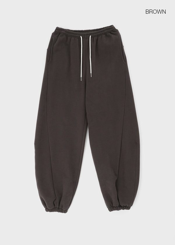 Tomin Double-sided Fleece Balloon Banding Pants