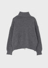 Etten High-neck Knit Zip-up