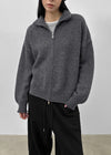 Etten High-neck Knit Zip-up