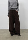 Dekel Wide Corduroy Cotton Pants