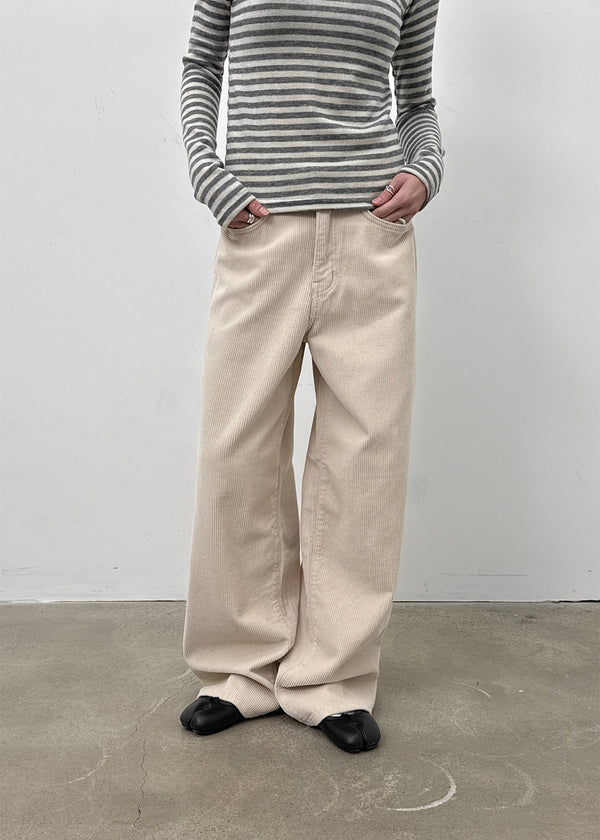 Dekel Wide Corduroy Cotton Pants
