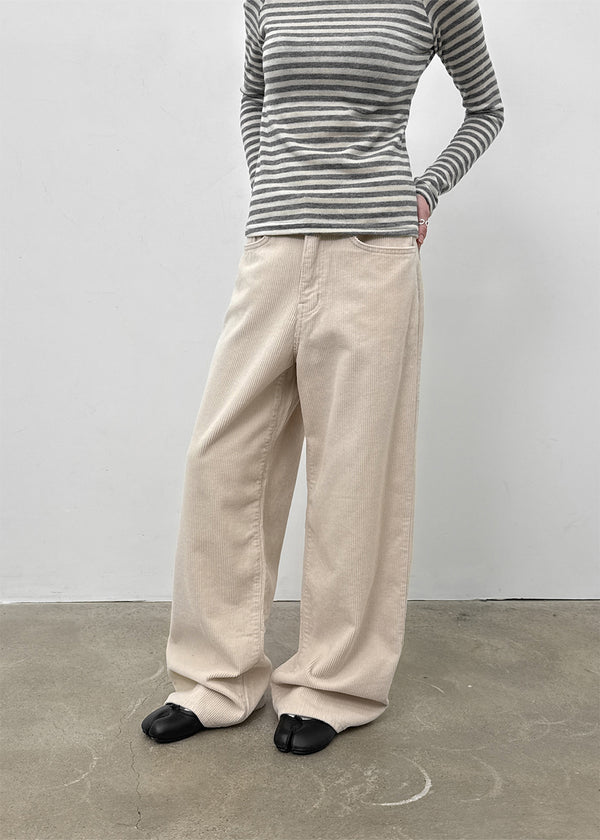 Dekel Wide Corduroy Cotton Pants