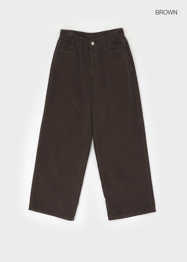 Dekel Wide Corduroy Cotton Pants
