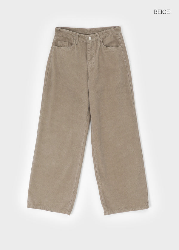 Dekel Wide Corduroy Cotton Pants