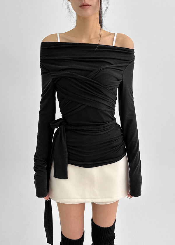 Kmrut Wool Mini Skirt Pants (belt Set)