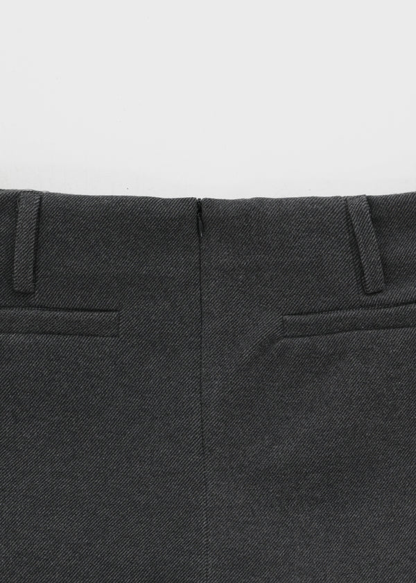 Kmrut Wool Mini Skirt Pants (belt Set)