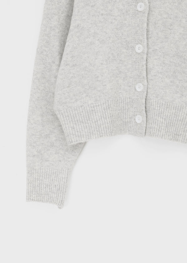 Petun Knit Hooded Cardigan